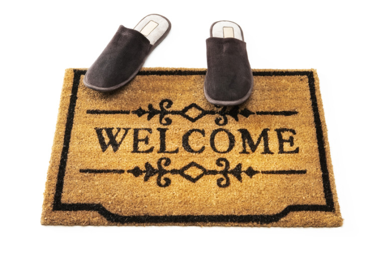 Welcome mat