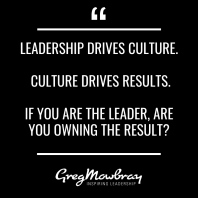 As the Leader, are you owning the results?